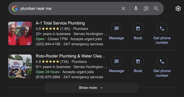local seo with the help of google