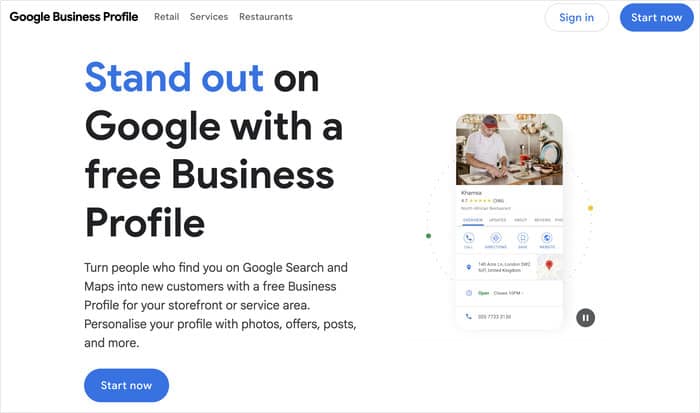 google business profile