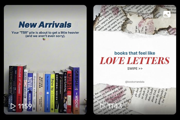 TikTok-Videos mit einem Beispiel für einen Aufhänger