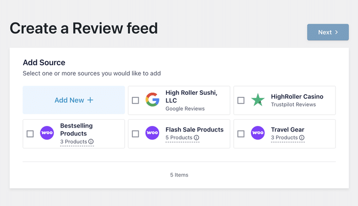 woocommerce reviews added as the source