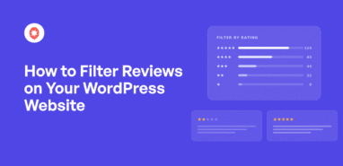 how to filter reviews on your wordpress website