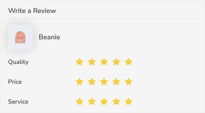 multi criteria reviews