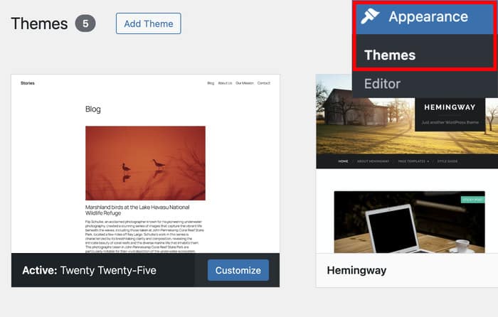 Passer au thème WordPress « Basic 2025 »