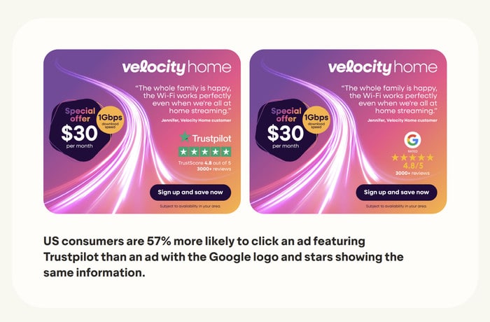 trustpilot vs google review impact