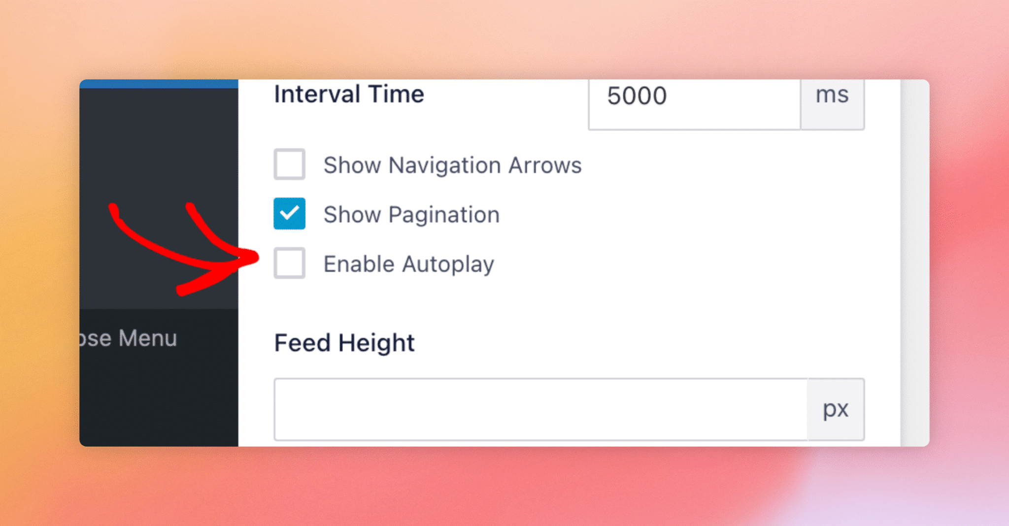 Auto-Rotating Your Instagram Feed As A Carousel Slideshow — Step 4 - Smash Balloon Auto-Rotating Your Instagram Feed As A Carousel Slideshow — Step 4