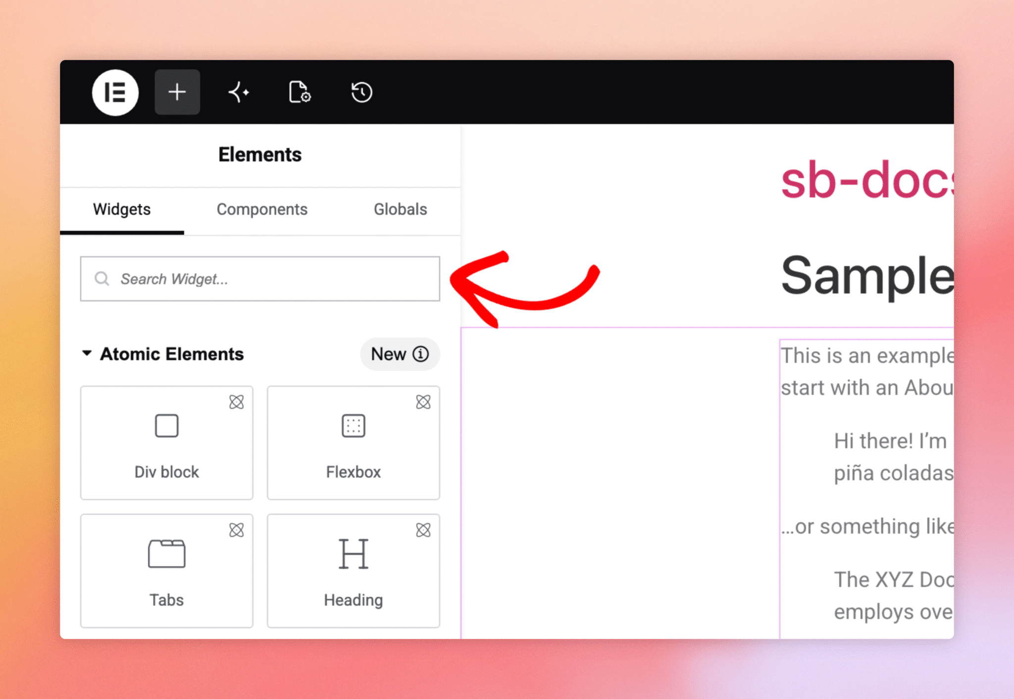 Embedding Instagram Feed Pro In Elementor — Step 1