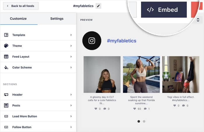 start embedding your instagram gallery - Smash Balloon start embedding your ugc gallery