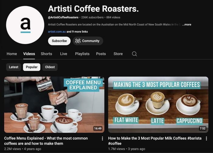 un'azienda che utilizza contenuti "how to" per YouTube