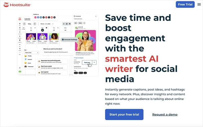 hootsuite ai writer tool - Smash Balloon Hootsuite AIライターツール