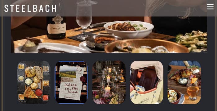 steelback instagram feed example - Smash Balloon steelbach instagram feed example