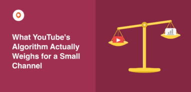 what youtube algorithm actually weighs for a small channel