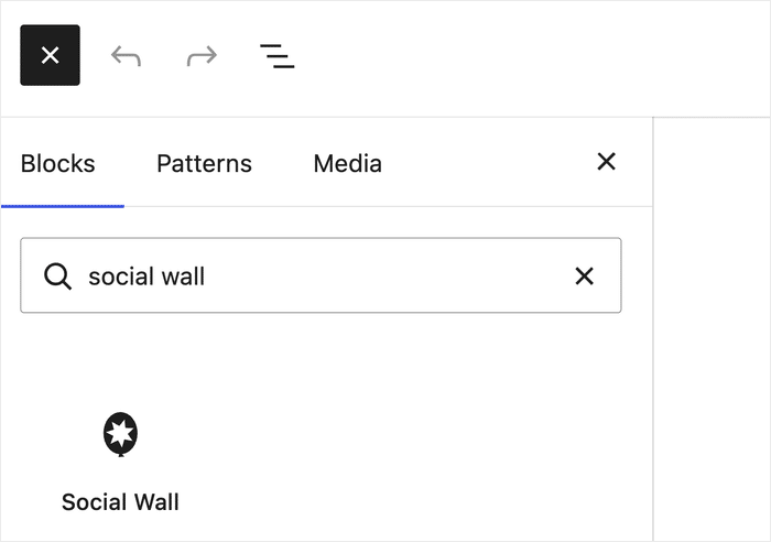 social wall gutenberg block showcase - Smash Balloon Muro social, bloque Gutenberg, escaparate