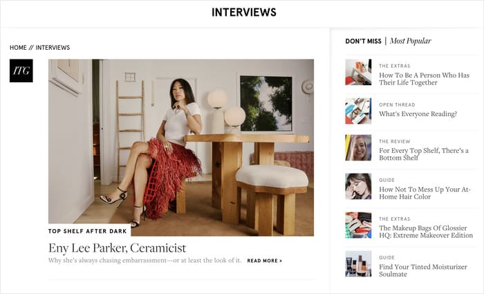 glossier website - Smash Balloon glossier website