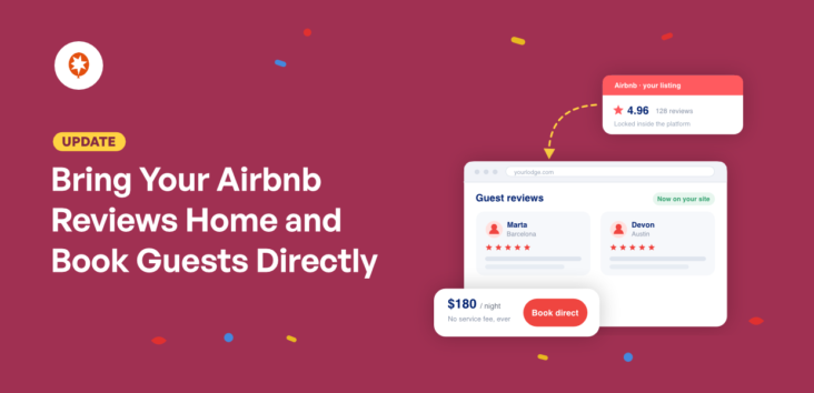 NEW Bring Your Airbnb Reviews Home and Book Guests Directly