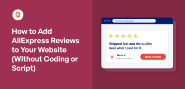 How to Add AliExpress Reviews to Your Website (Without Coding)