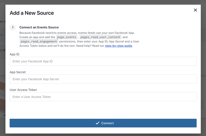 entering facebook app id app secret and user access token - Smash Balloon introducir el ID de la aplicación de Facebook, el secreto de la aplicación y el token de acceso del usuario