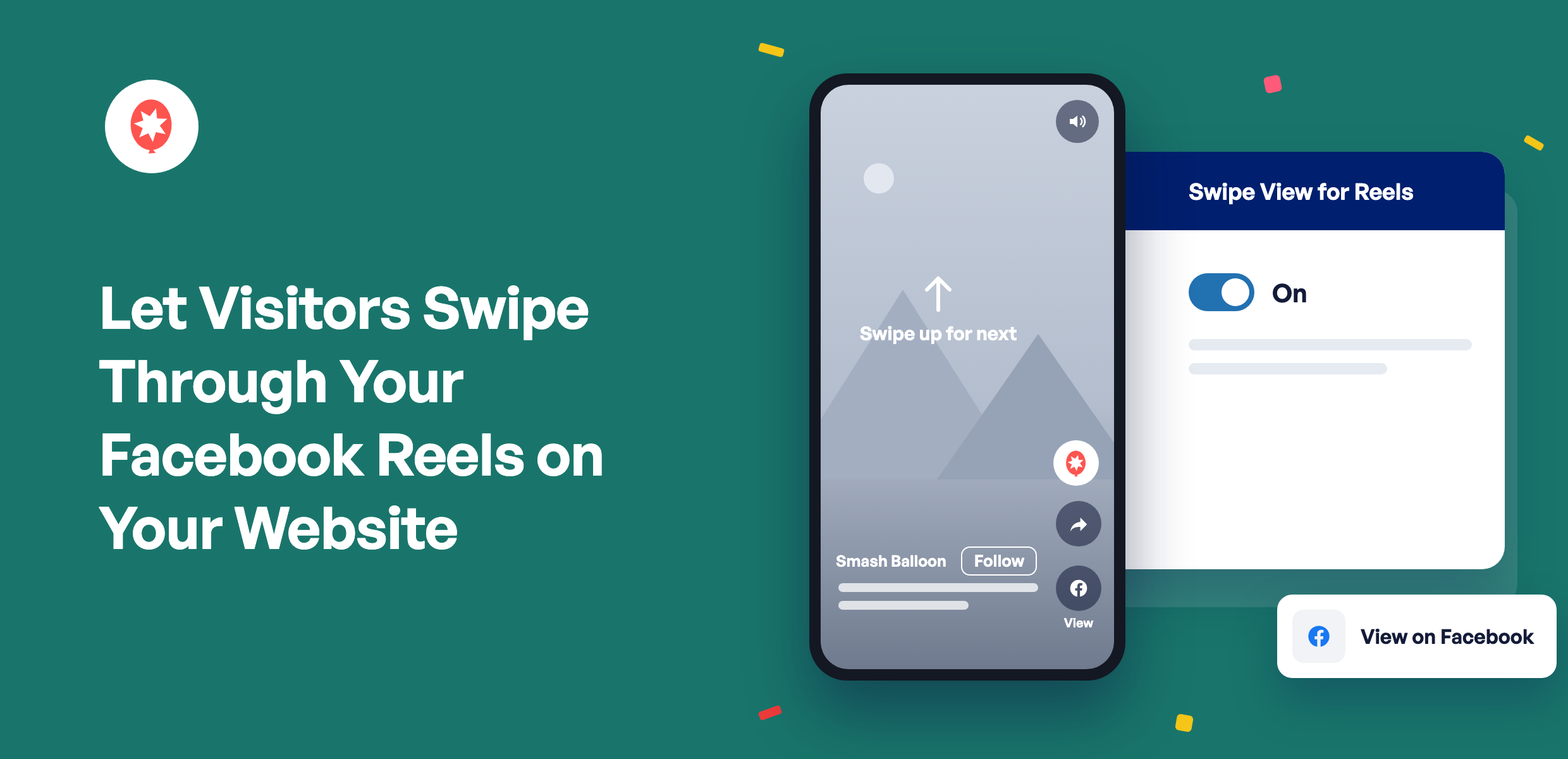 Let Visitors Swipe Through Your Facebook Reels on Your Website - Smash Balloon